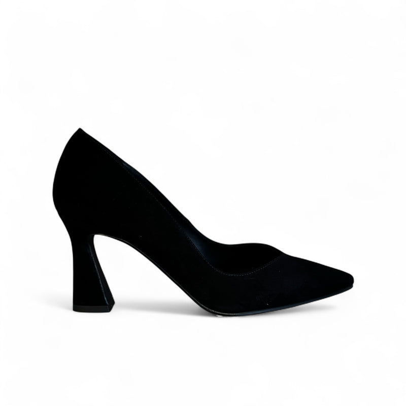 LODI Ralina Black Suede Shoe