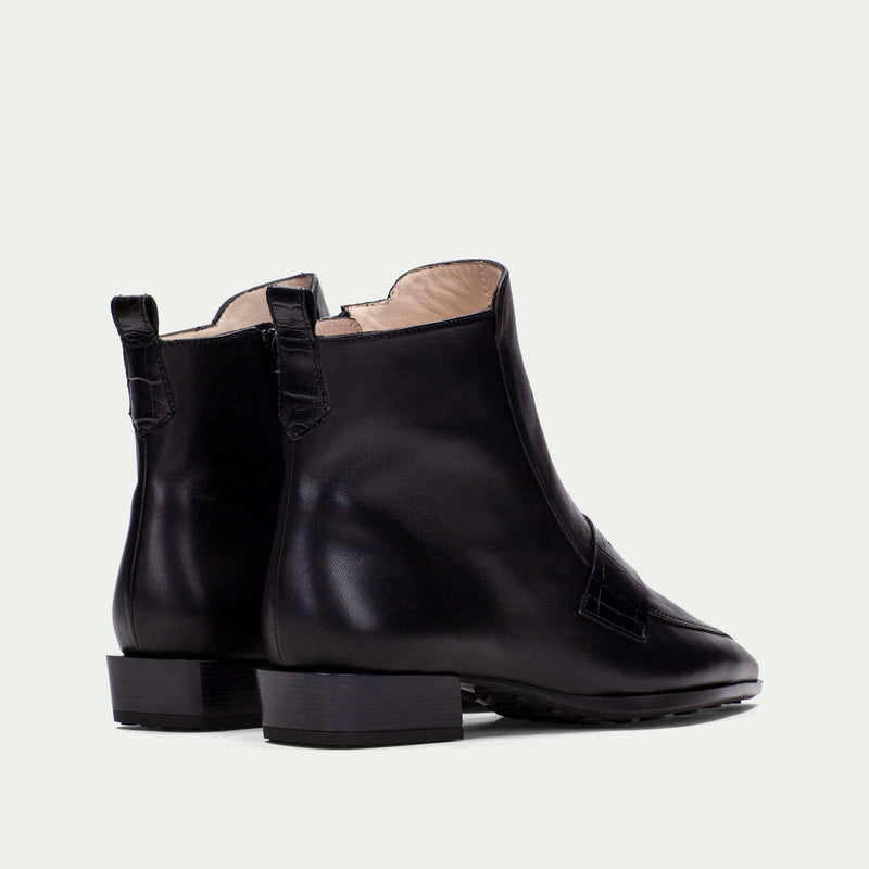 Hispanitas Turin Black Ankle Boot