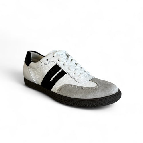 Paul Green White & Black Retro Trainer