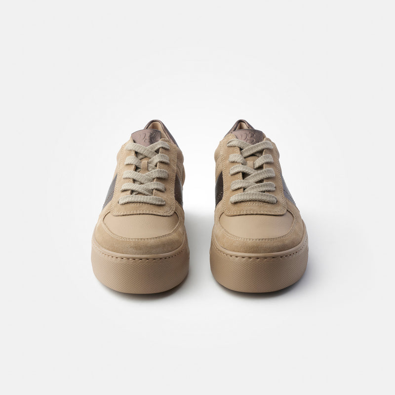 Paul Green Almond Suede Trainer