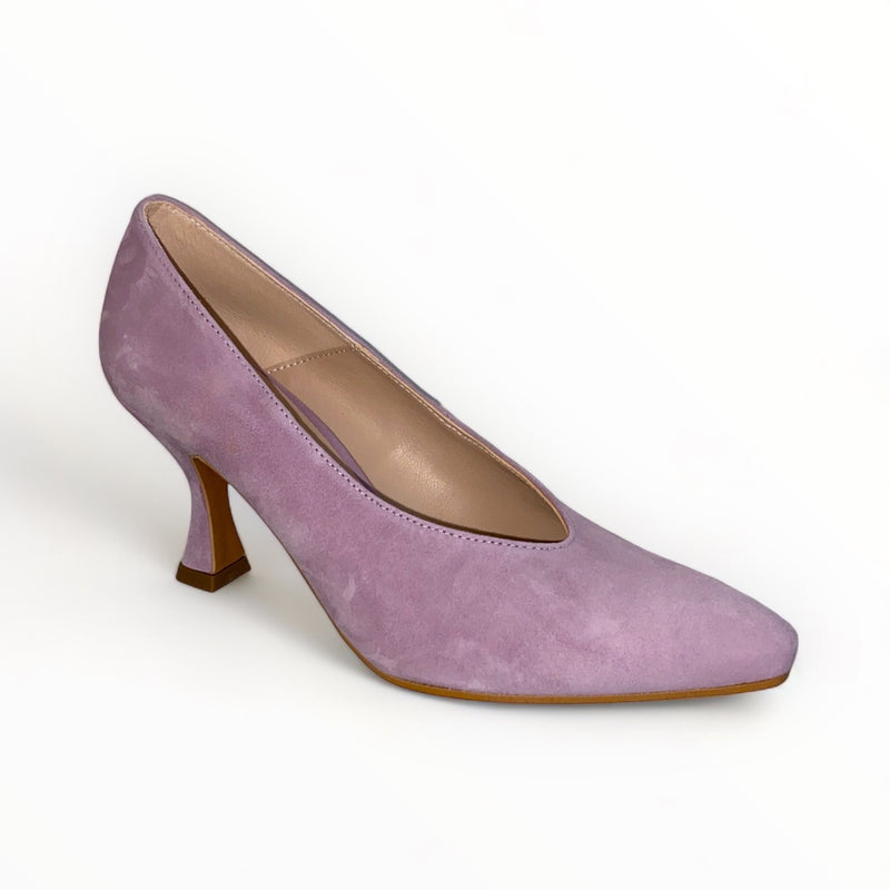 Marian Lilac Suede Shoe