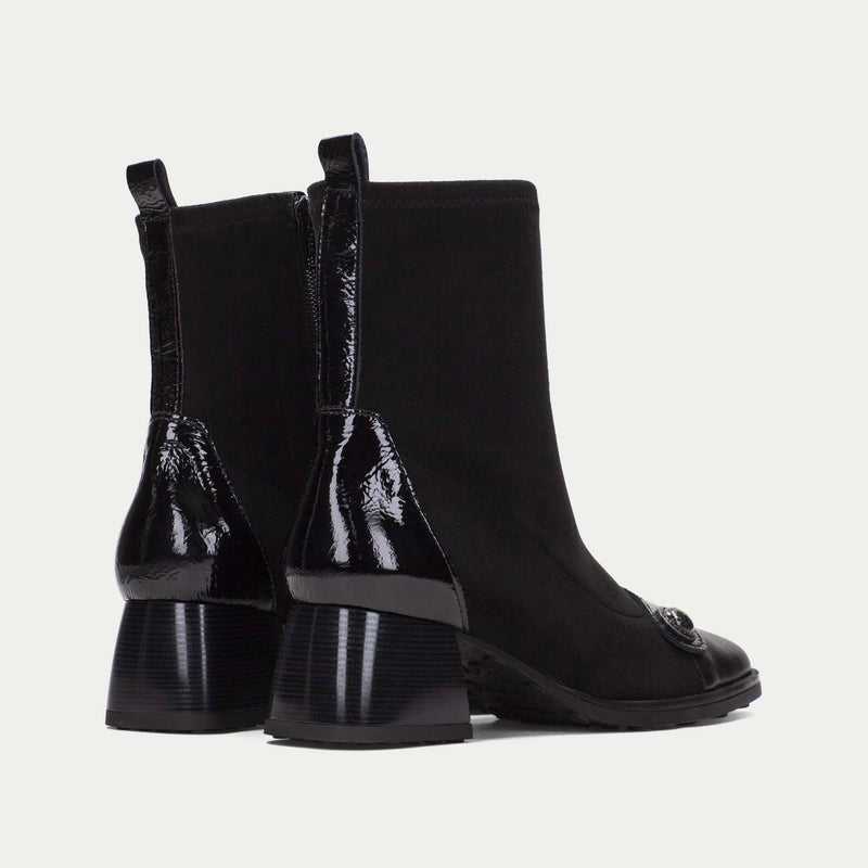 Hispanitas Marsella Black Ankle Boot