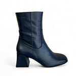 Wonders Mandy Navy Leather Boot