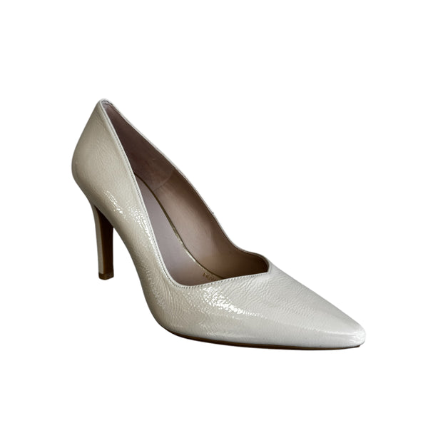 LODI Rabot-TP Cream Patent Shoe