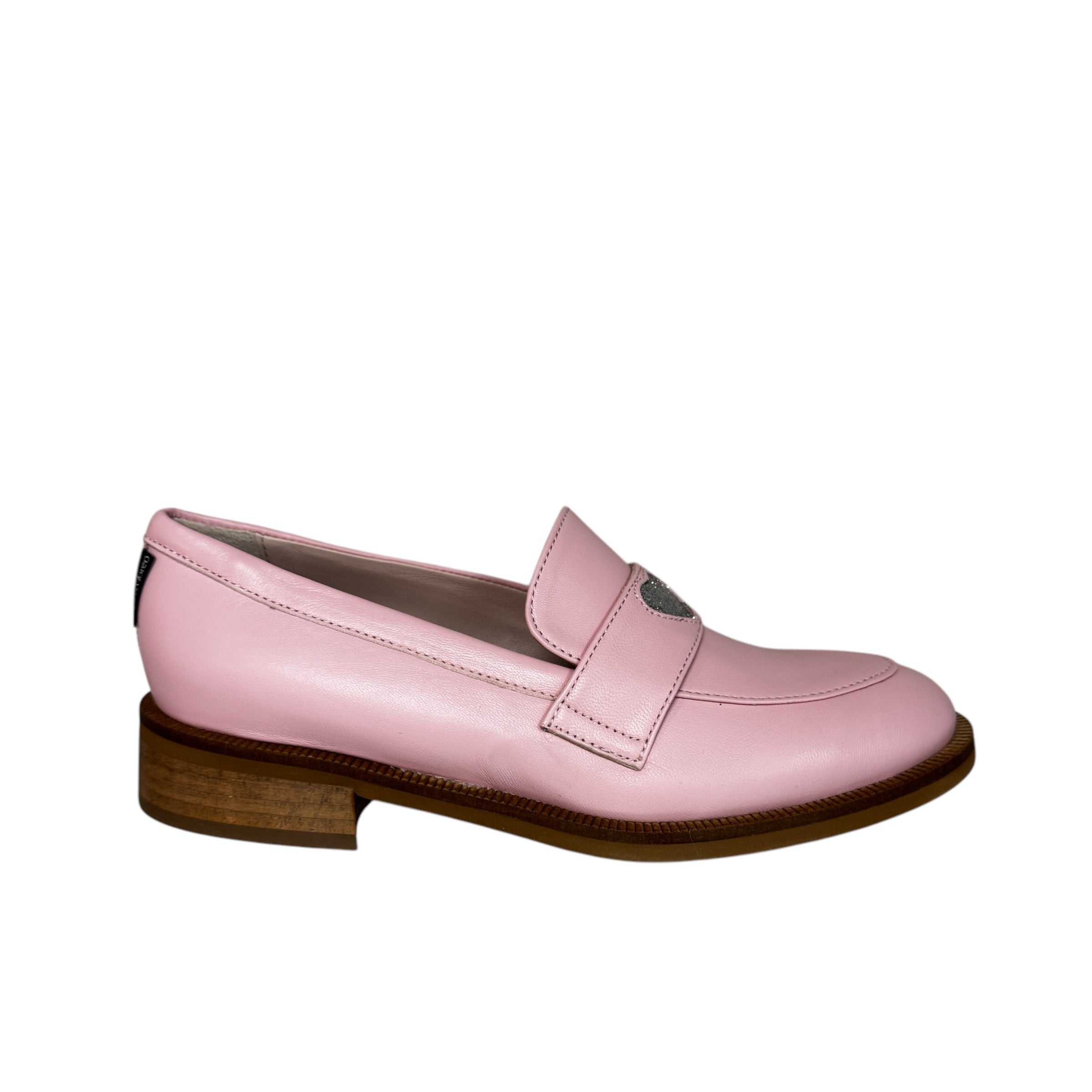Marco Moreo Pink Leather Loafer - Main Image