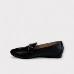 Wonders Grace 11 Black Leather Loafer