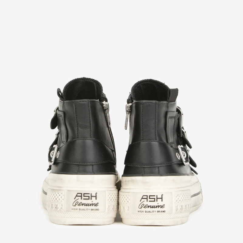 ASH Rainbow Black High Top Trainer