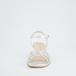Paul Green Silver Block Heel Sandal