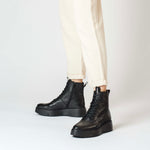 Wonders Bristol Lace-Up Boot - Black