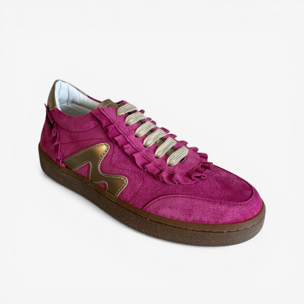 Marco Moreo Berlino Pink Frill Trainer