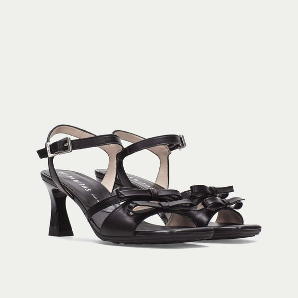 Hispanitas Rosa Black Sandal