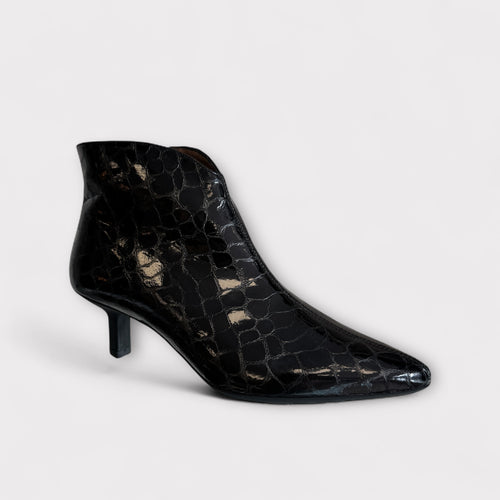 Wonders Flexfit 20 Black Ankle Boot
