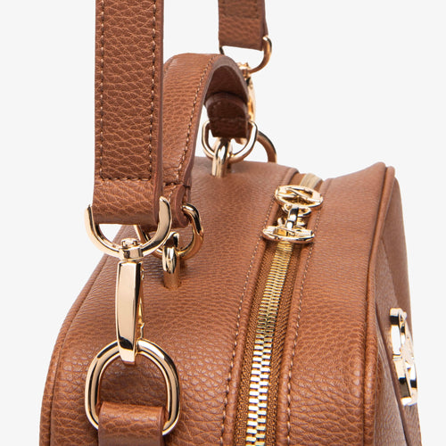 NeroGiardini Tan Crossbody Bag