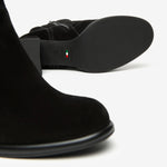 NeroGiardini Black Suede Ankle Boot