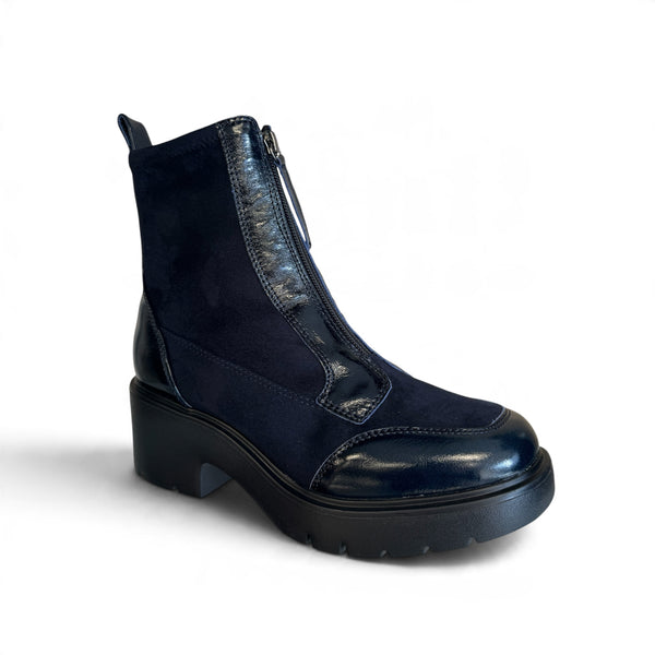 UNISA Jandro Navy Ankle Boot