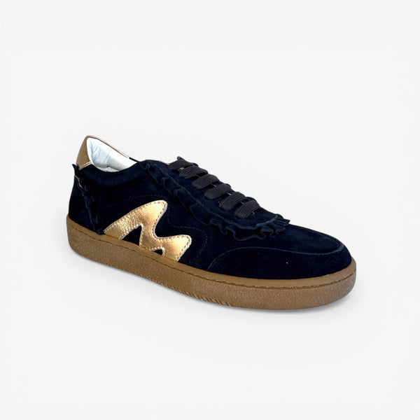 Marco Moreo Berlino Navy Frill Trainer
