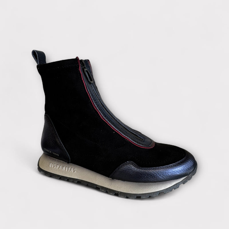 Hispanitas Kansas Black & Navy Sporty Boot