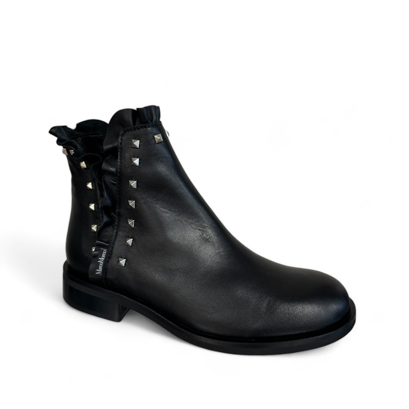 Marco Moreo Black Chelsea Boot