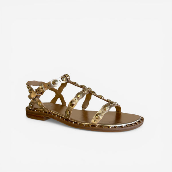 ASH Plus Gold Sandal - Luxor Mekong