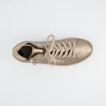 Paul Green Bronze Leather Hi-Top Trainer