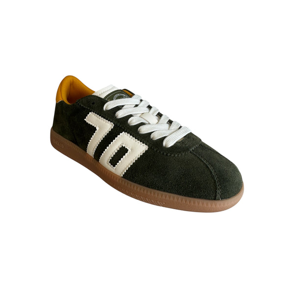 Back 70 Shelly Forest Green Trainer