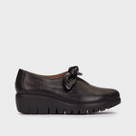 Wonders Fly 59 C-33159 Black Wedge Shoe