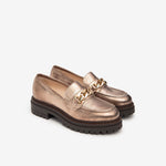 NeroGiardini Bronze Chunky Loafers