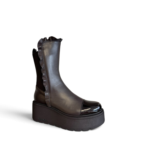 Marco Moreo Marlene Brown Leather Boot