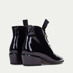 Hispanitas Verona Black Patent Ankle Boot