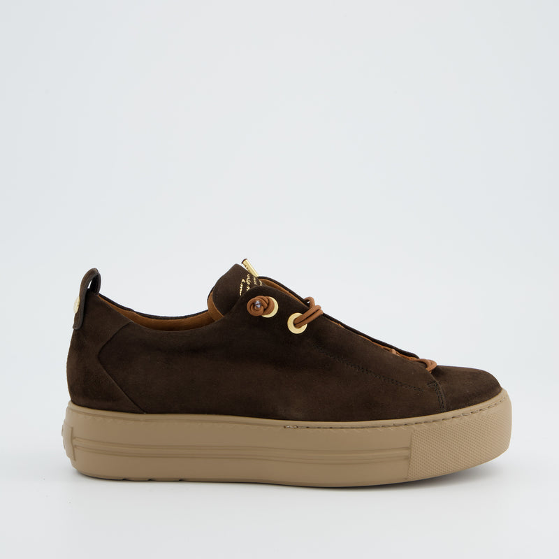Paul Green Brown Suede Trainers