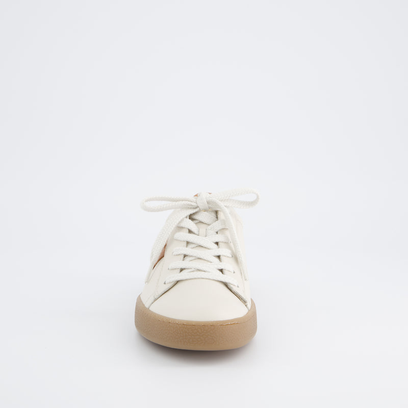 Paul Green Ivory & Tan Retro Trainers