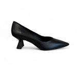 LODI KAL 4901 Black Kitten Heel Shoe