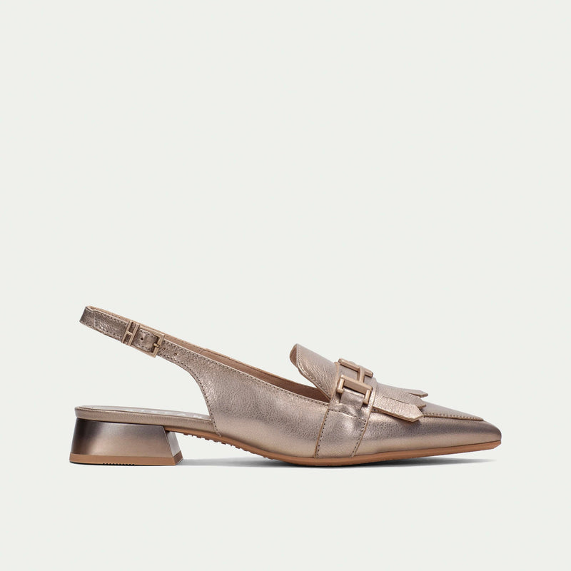 Hispanitas Dalia Gold Slingback