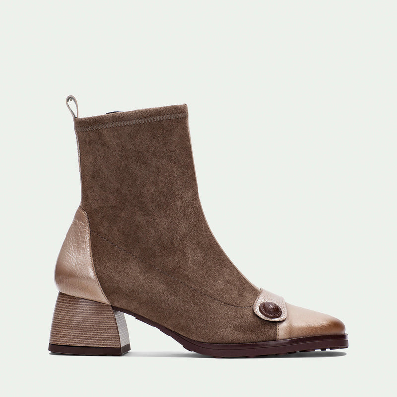 Hispanitas Marsella Taupe Ankle Boot