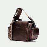 Hispanitas Metallic & Wine Crossbody Bag
