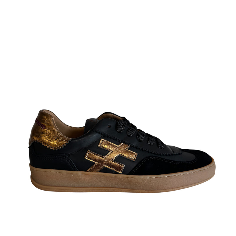 Another Trend Black & Gold Trainer