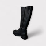 Wonders Bones A-4304 Black Knee High Boot