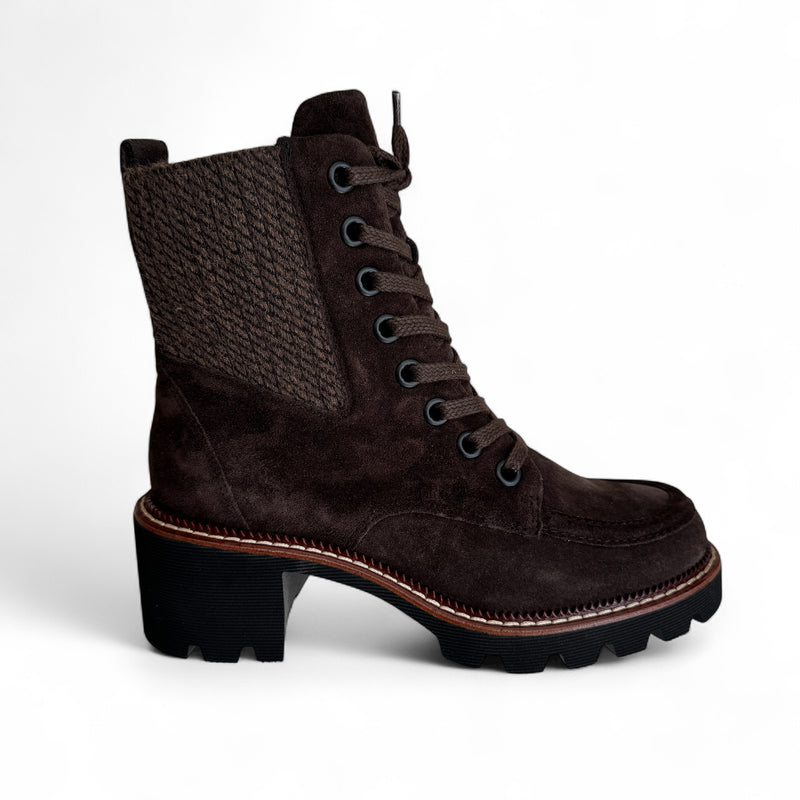 Paul Green Mocca Suede Ankle Boot