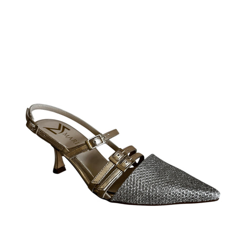 Marian Susi Gold Slingback