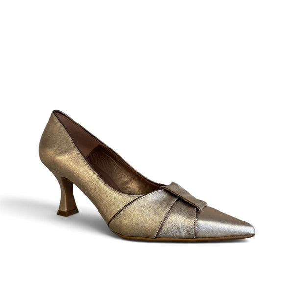 Marian Gold Court Shoe - 2505