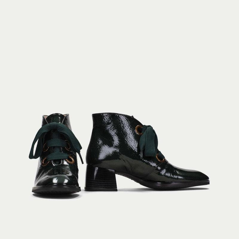 Hispanitas Charlize Forest Green Ankle Boot