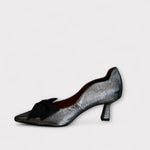 Marian Pewter Leather Court Shoe