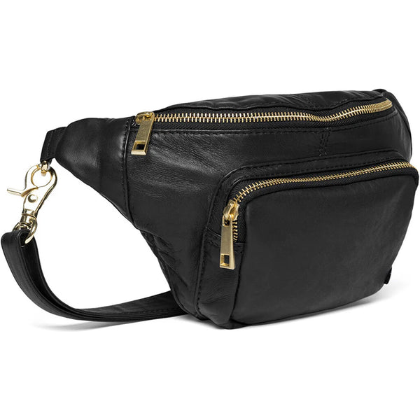 DEPECHE Black Powerfield Bumbag
