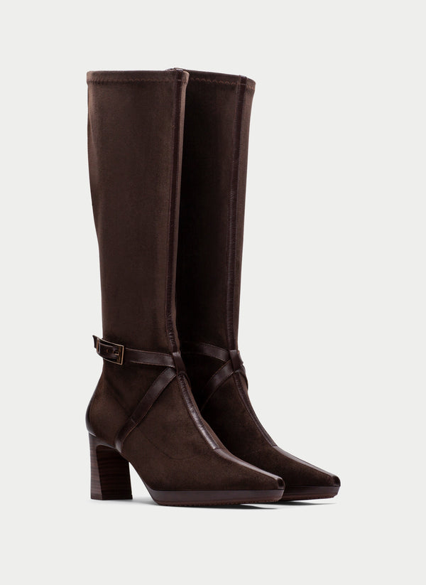 Hispanitas Bangkok Brown Knee High Boot