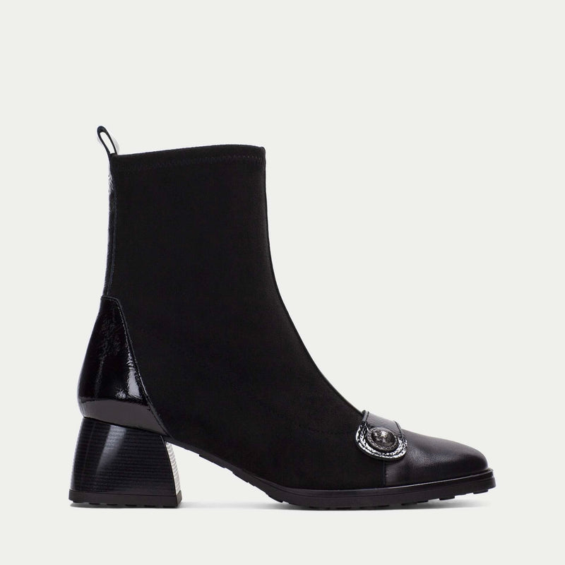 Hispanitas Marsella Black Ankle Boot