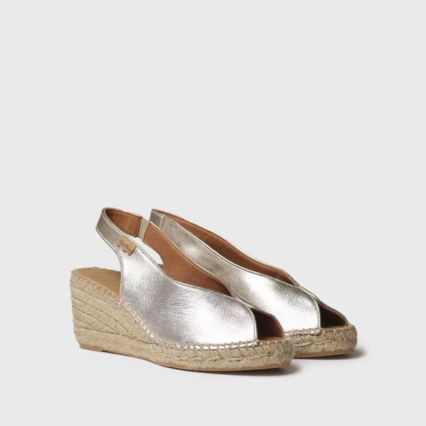 Toni Pons LAILA-P Gold Espadrille