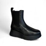 Wonders Marbella Black Leather Chelsea Boot