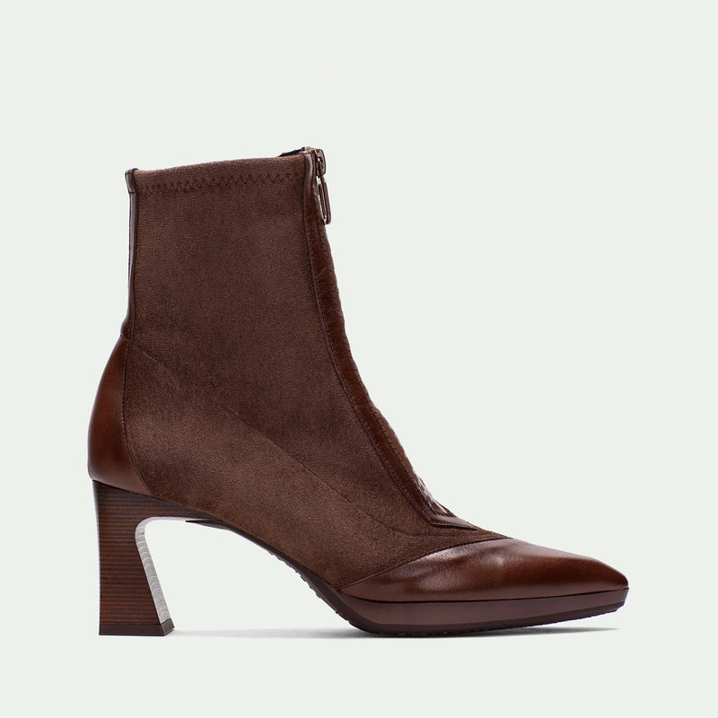 Hispanitas Atlanta Brown Suede Boot