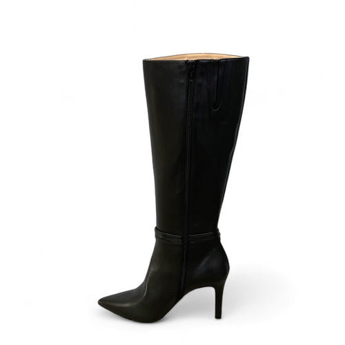 Lodi Resuir Black Knee High Boot