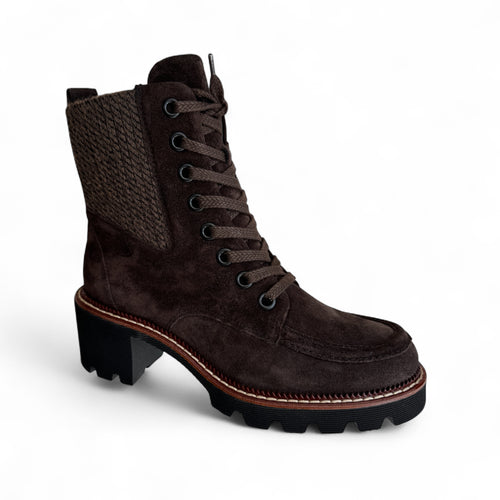Paul Green Mocca Suede Ankle Boot
